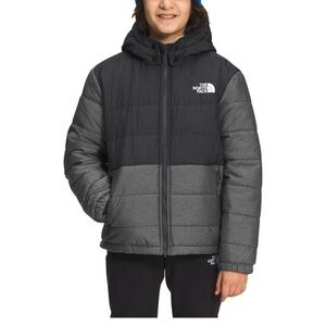 The North Face Charcoal and Black Hooded Jacket